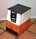 Kotz ToneWedge Cajon painted by Fr. bill Moore Kotz ToneWedge Cajon painted by Fr. bill Moore